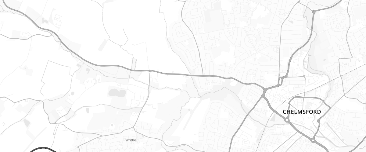 Map showing the location of Chelmsford Sf Connect