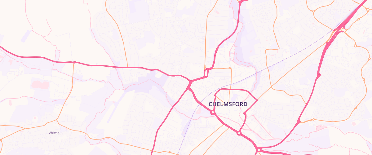 Map showing the location of Mfg West End