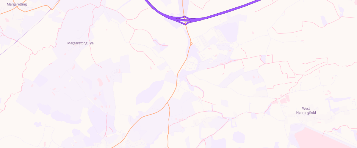 Map showing the location of Shell Little Waitrose Stock
