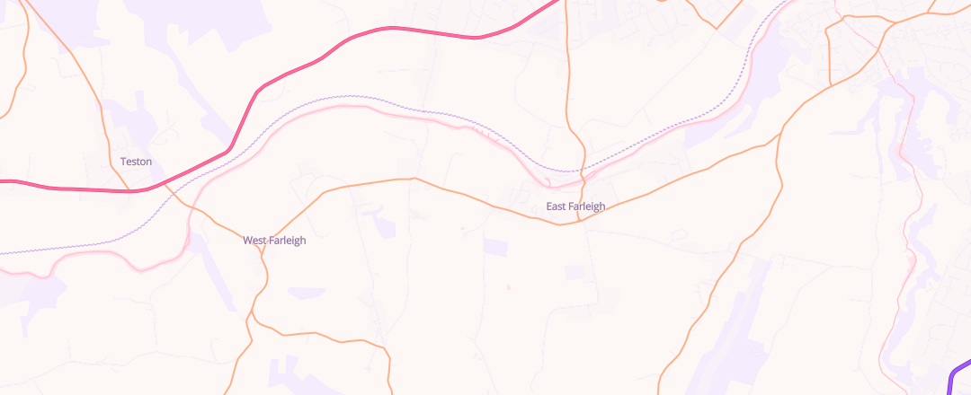 Map showing Farleigh Forge Garage Limited, East Farleigh