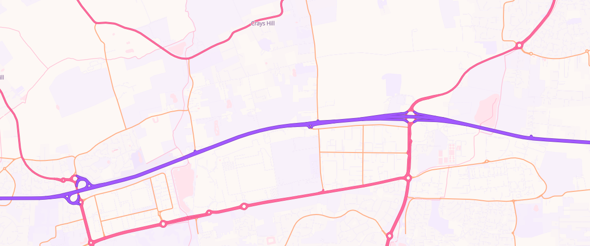 Map showing the location of Eg Basildon Pfs