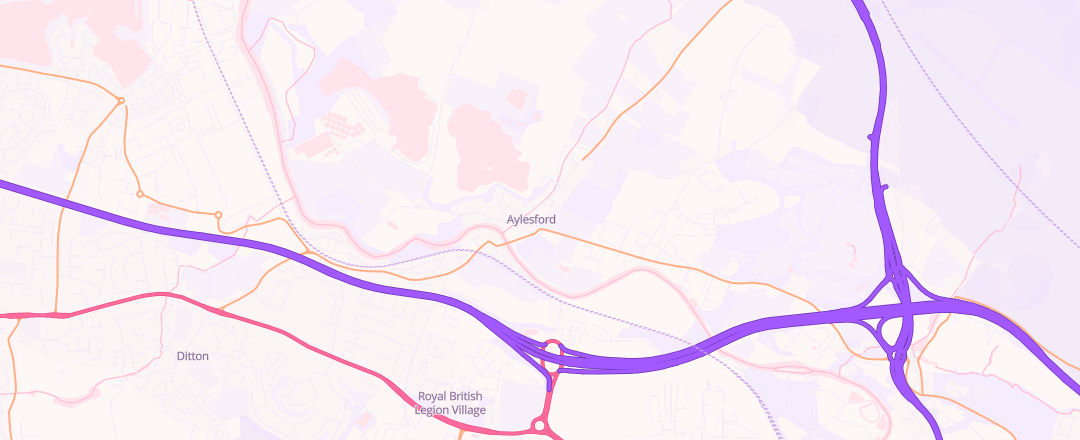 Map showing Autokwik, Maidstone