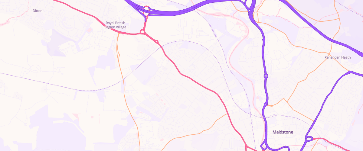 Map showing the location of Tudor Sf Connect