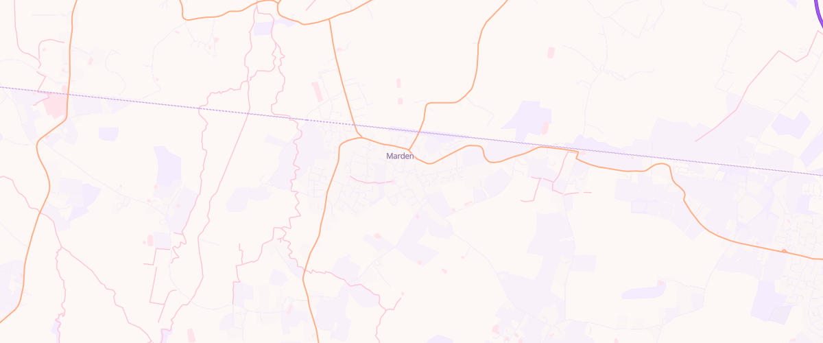 Map showing the location of Stanleys Of Marden Ltd