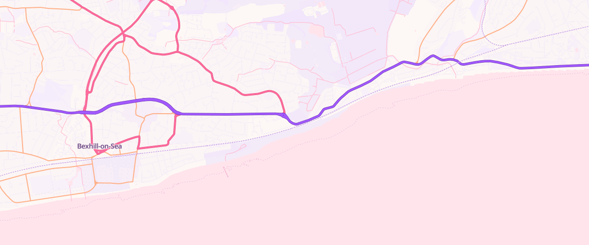 Map showing the location of Mfg Glyne Gap