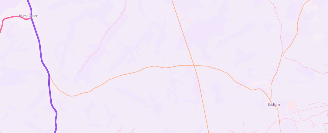 Map showing Top Plant Hire Limited, Robertsbridge