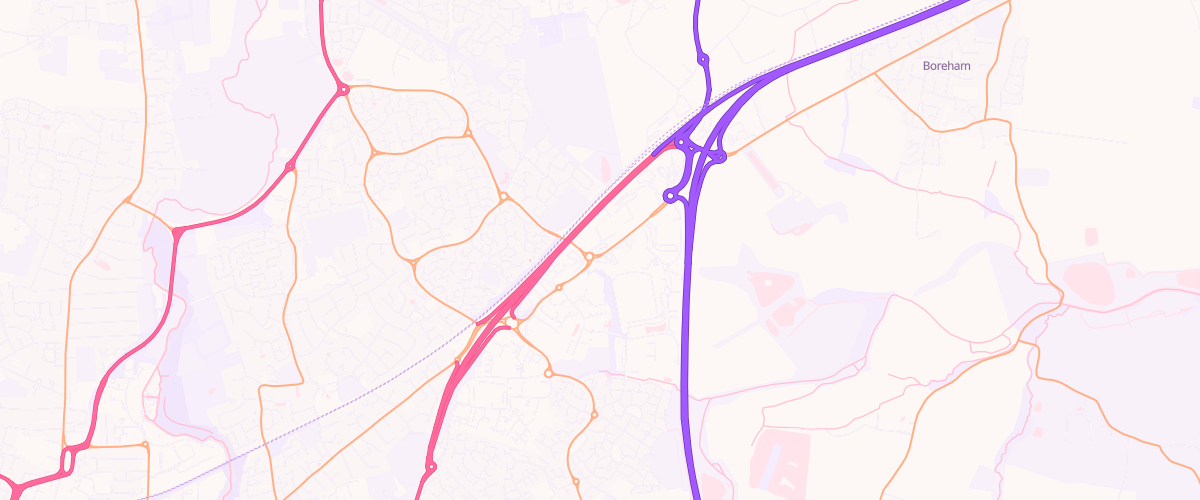 Map showing the location of Sainsburys Springfield