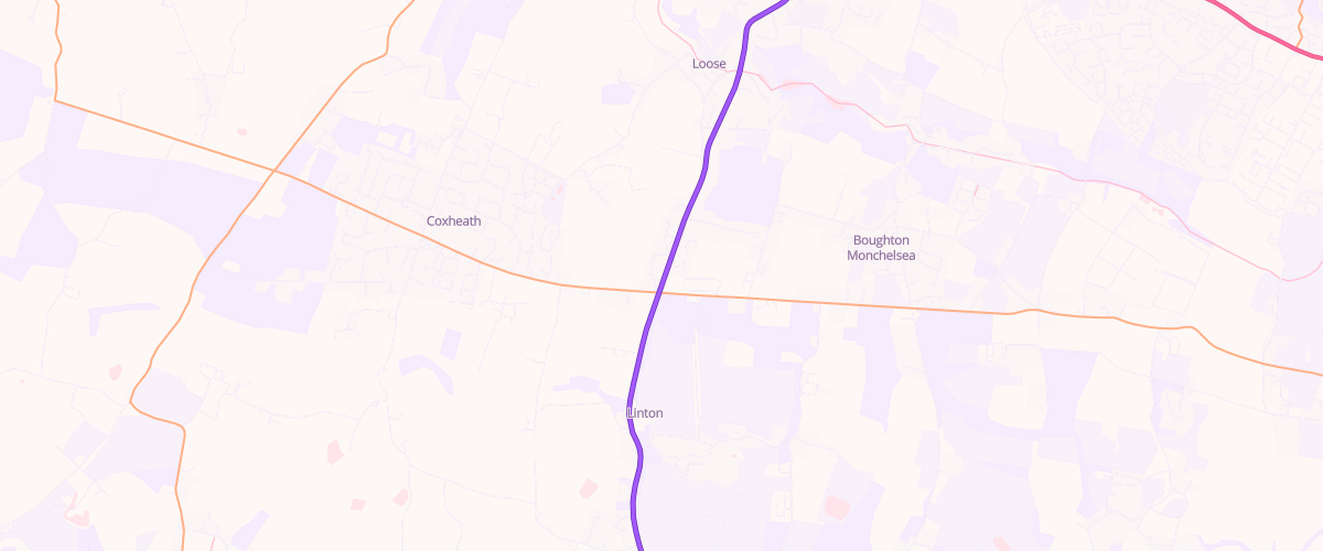 Map showing the location of Shell Co-Op Tamarisk