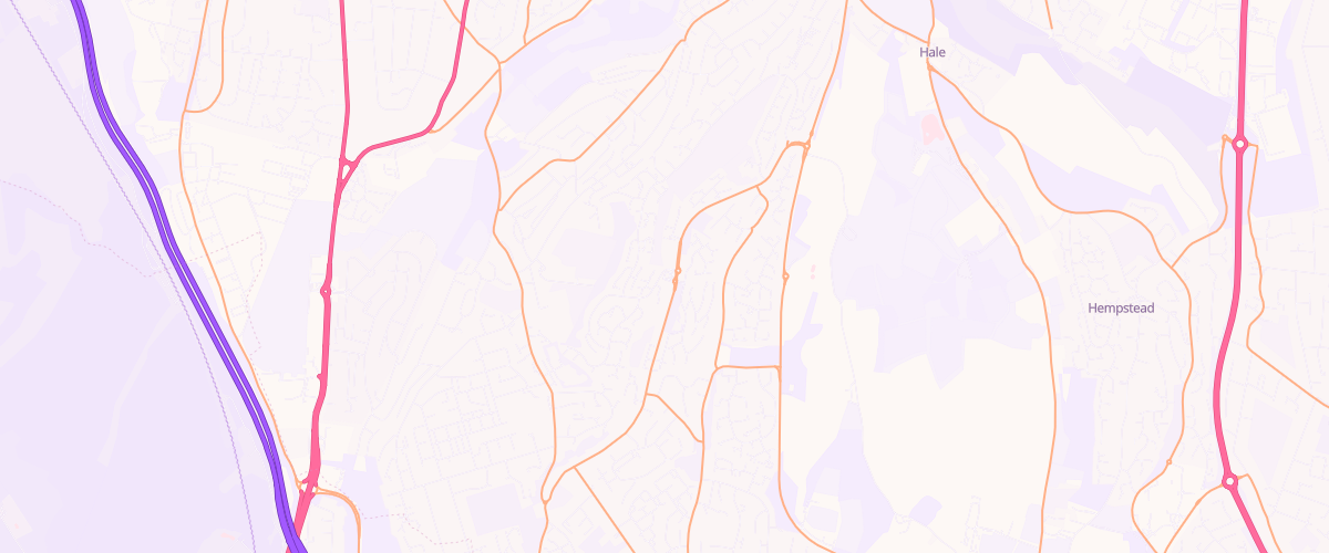 Map showing the location of Mfg Morrisons Walderslade