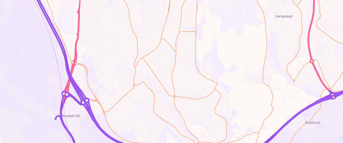Map showing the location of Sherlodge Service Station