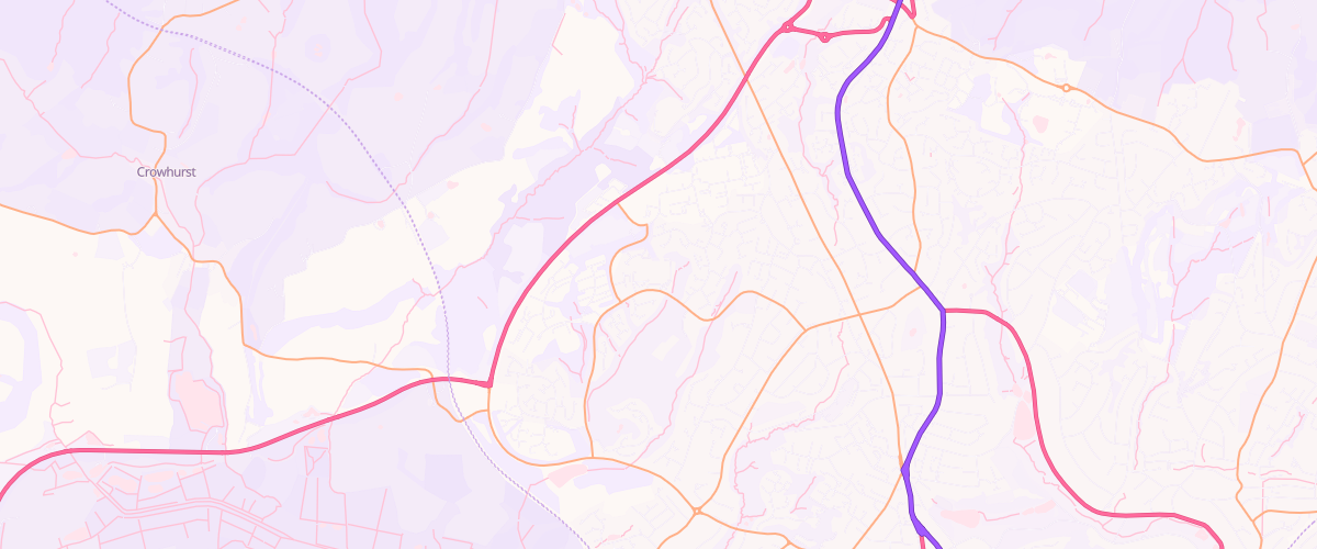 Map showing the location of Hastings Extra - Petrol Filling Station