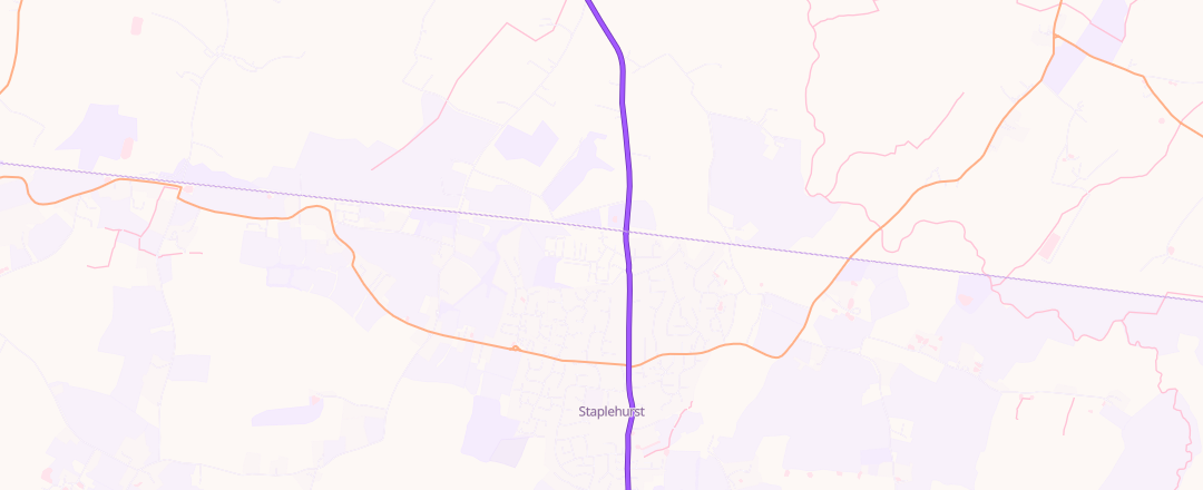 Map showing Jack Henry Service Centre Ltd, Staplehurst