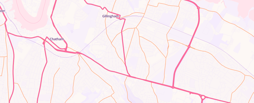 Map showing Nwj Autocare Ltd, Gillingham