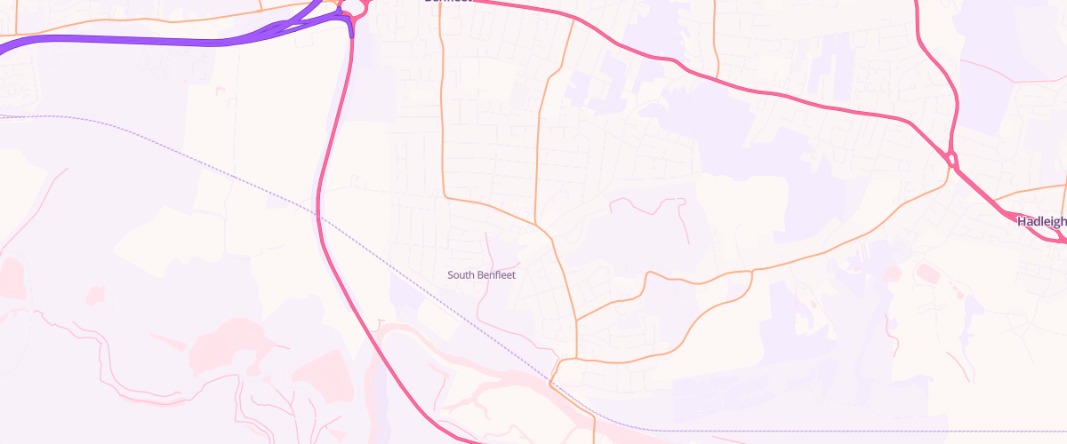 Map showing the location of Mfg Kents Hill