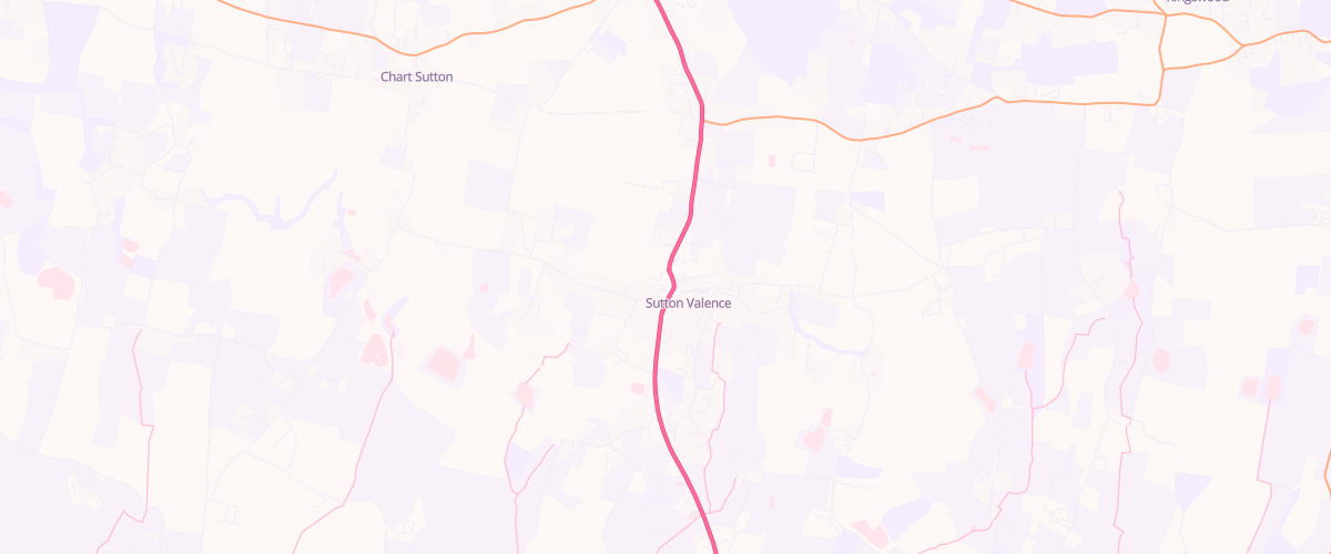 Map showing the location of Rmr Ashby And Rj