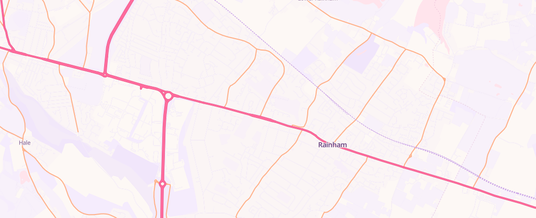 Map showing Perfect Engineering Limited, Gillingham
