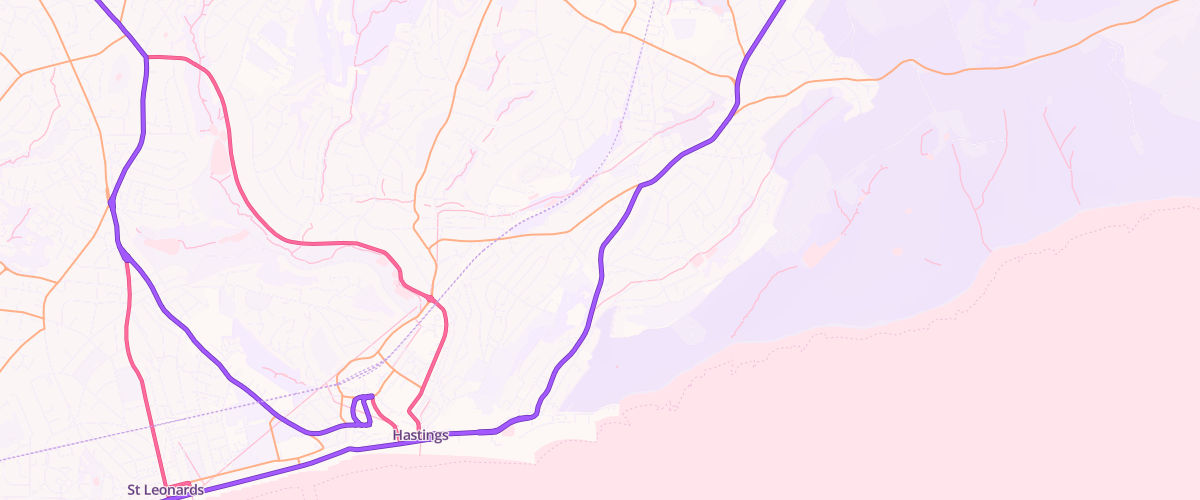 Map showing the location of Essar Tower Hill Service