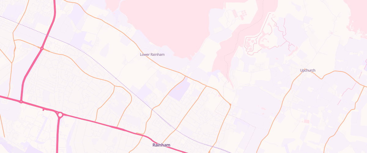 Map showing the location of Berengrave Service Station