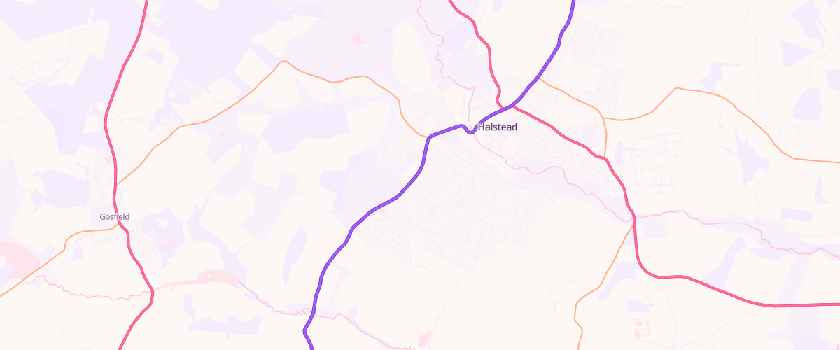 Map showing the location of Mount Hill Garage