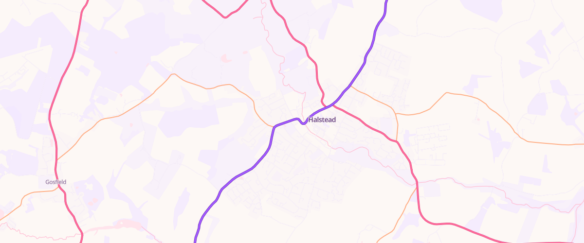 Map showing the location of Mfg Halstead