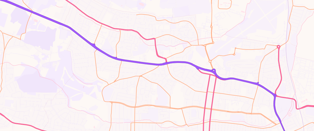 Map showing the location of Mfg Kent Elms