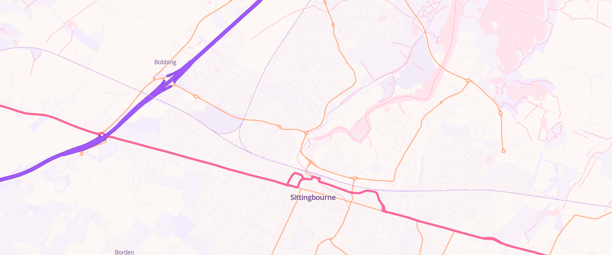 Map showing the location of Mfg Milton Regis