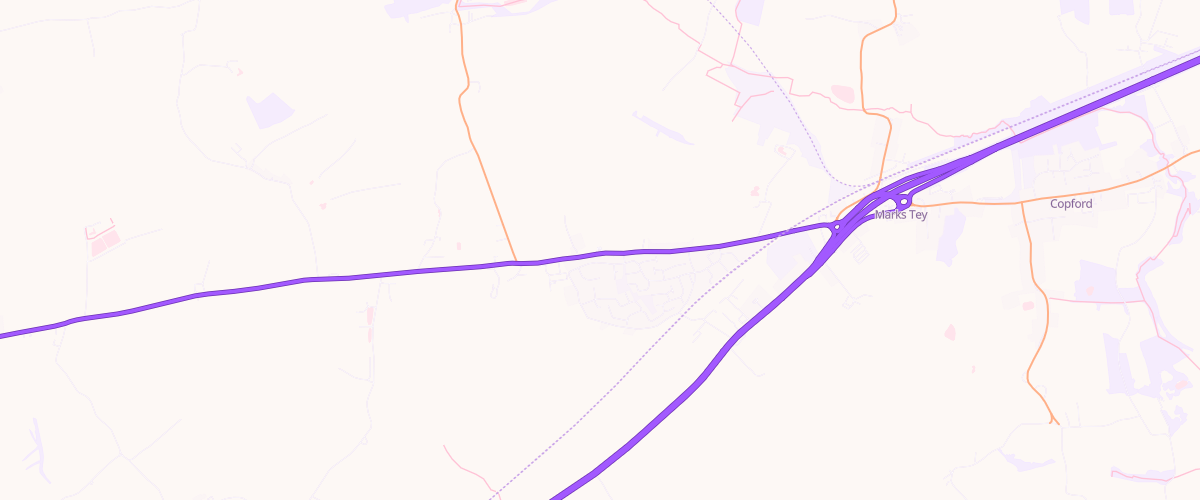 Map showing the location of Shell Sextons