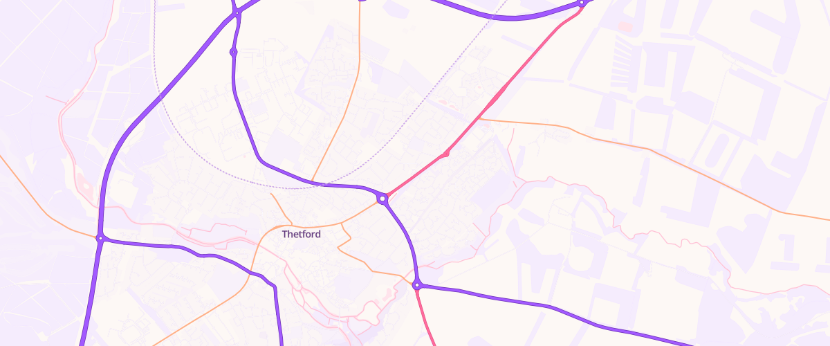Map showing the location of Icknield Way Sf Connect