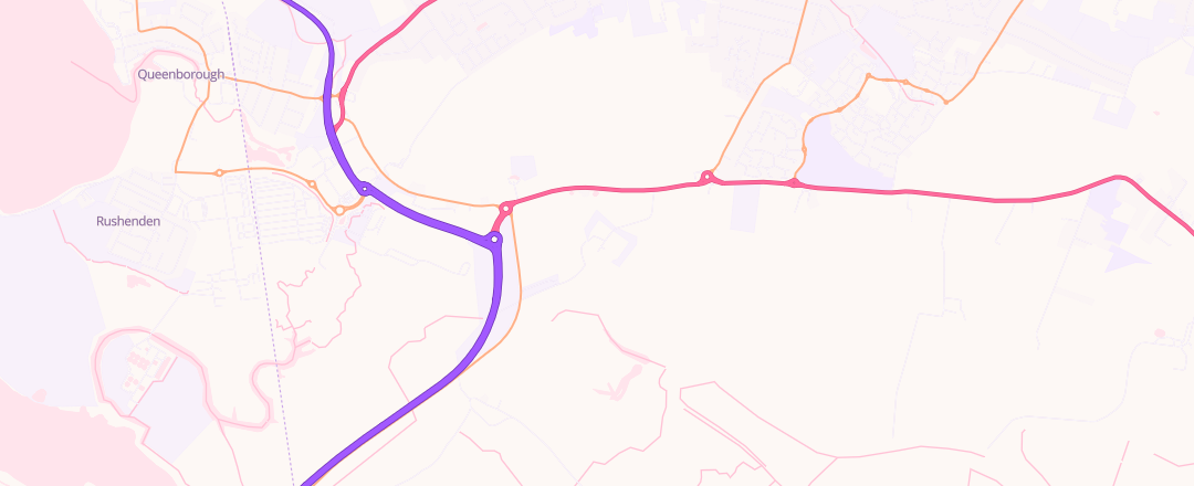 Map showing Nrp Autocentre, Sheerness