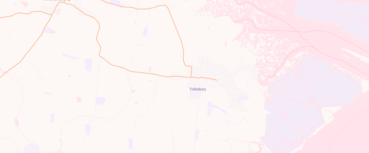 Map showing the location of J H Palmer