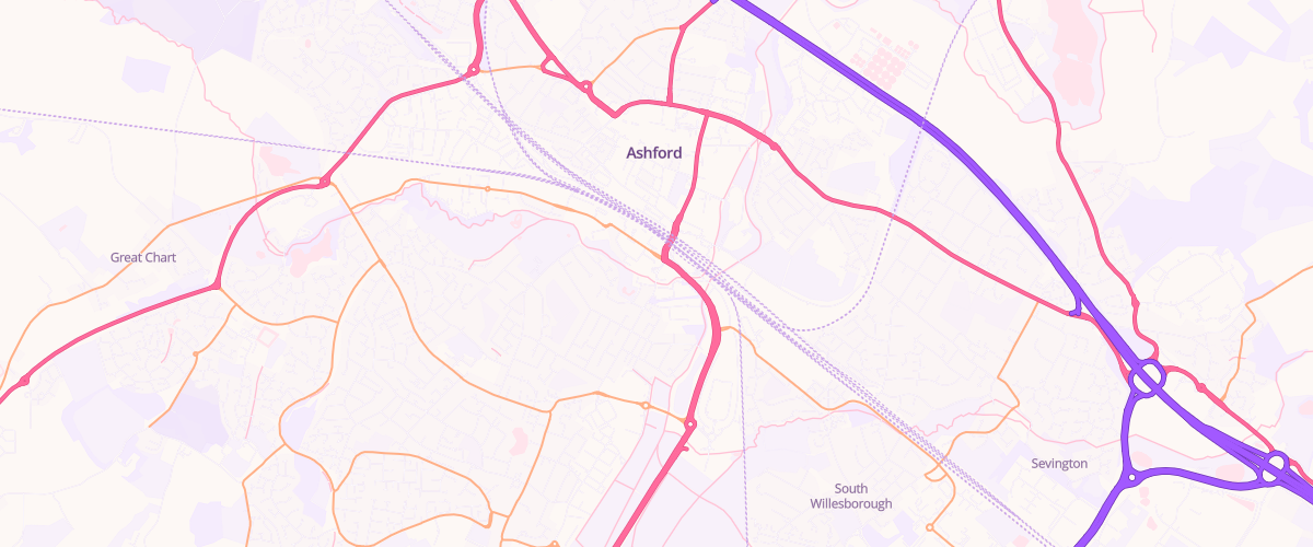 Map showing the location of Mfg Beaver