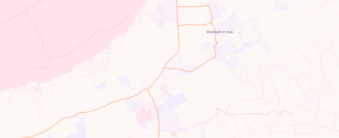 Map showing Amp Engineering, Bradwell On Sea