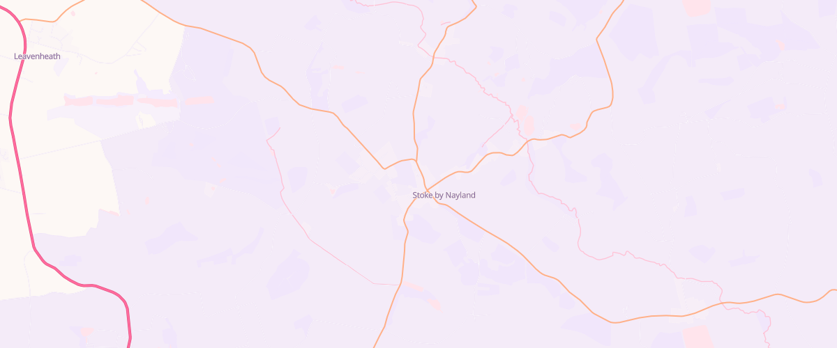 Map showing the location of L S Eaves