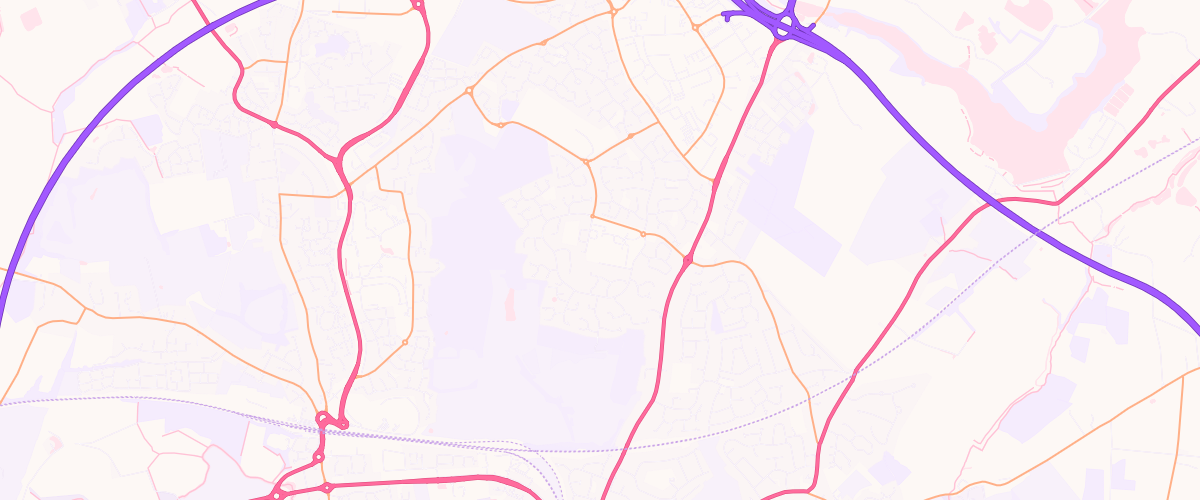 Map showing the location of Colchester Extra Petrol Filling