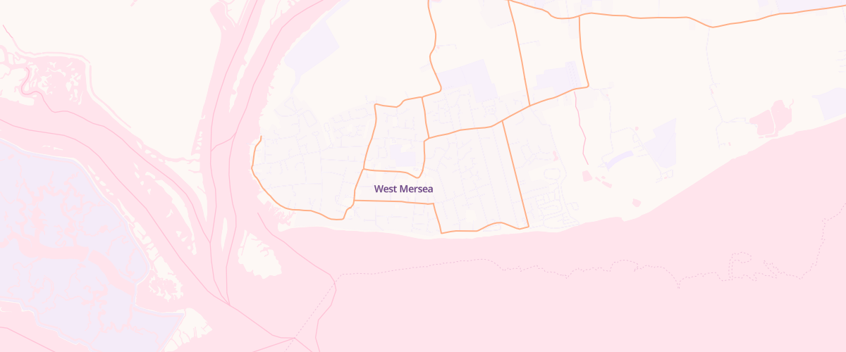 Map showing the location of Old Forge Filling Station