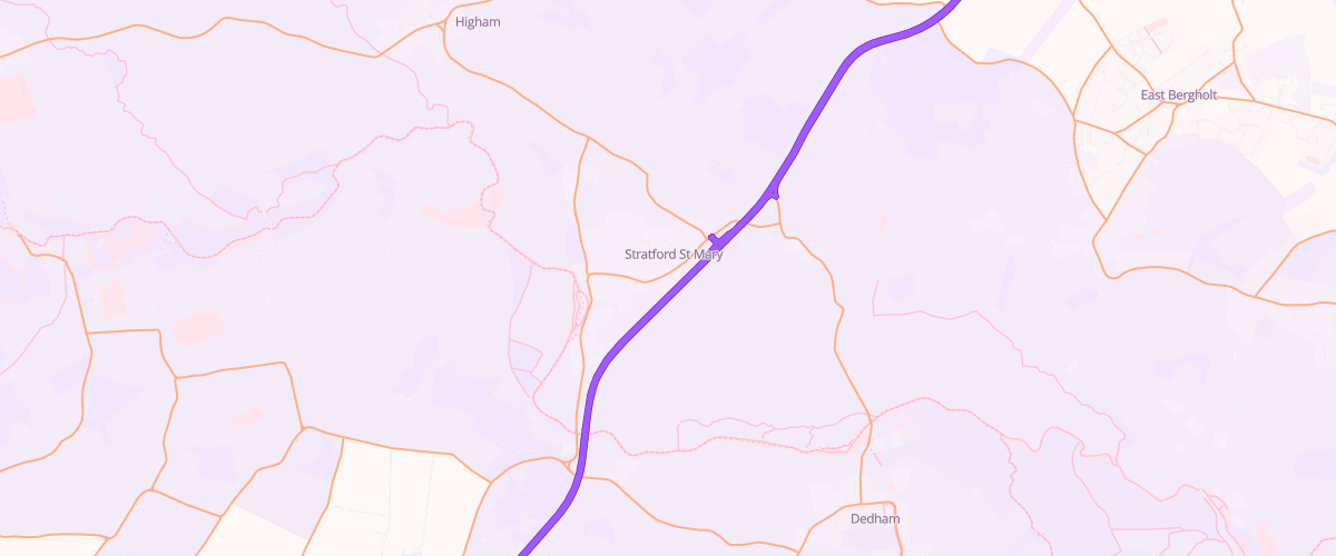 Map showing the location of Vale Garage Ltd