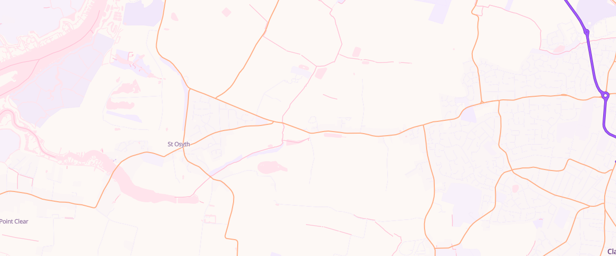 Map showing the location of Karan Pump Hill Service