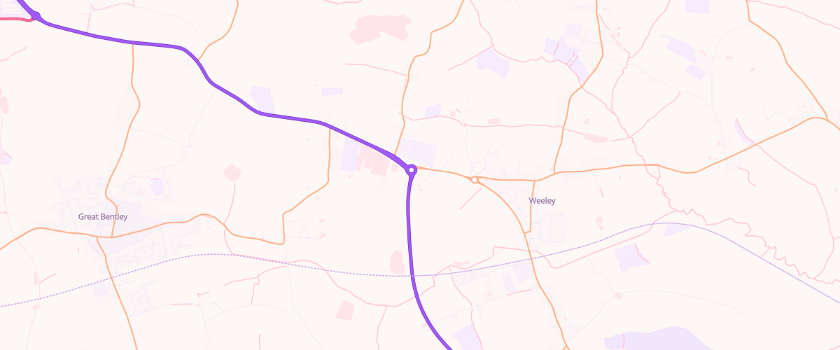 Map showing the location of Mfg Weeley