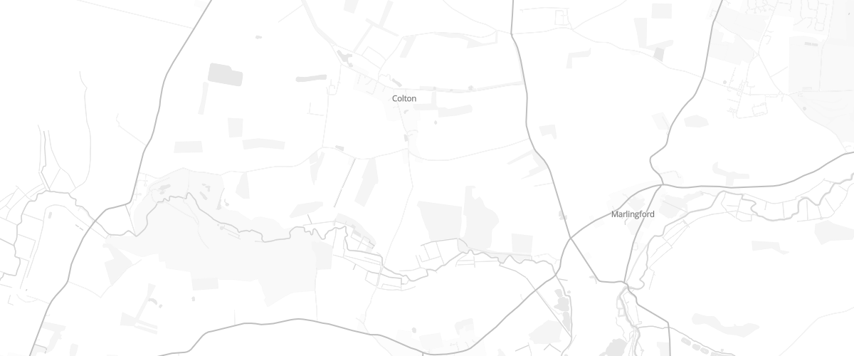 Map showing the location of Eg St Matthews Pfs