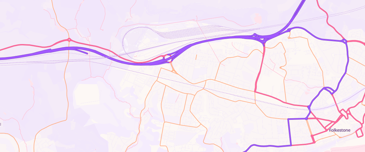 Map showing the location of Cheriton Sf Connect