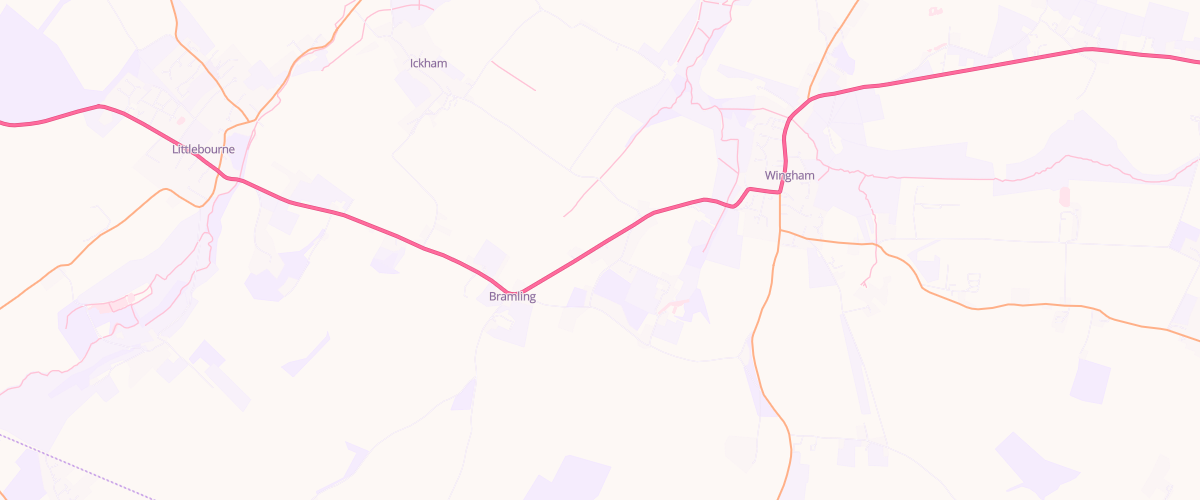 Map showing the location of Casino Filling Station