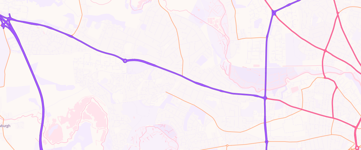 Map showing the location of Mfg Oval