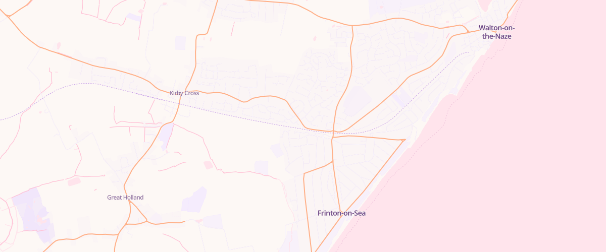 Map showing the location of Tgc Frinton