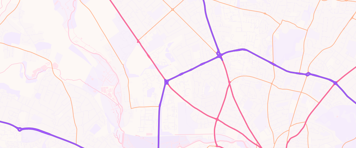 Map showing the location of Asda Norwich Superstore