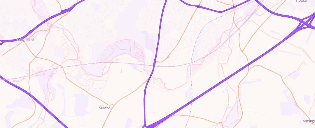 Map showing Thurlow Nunn, Norwich