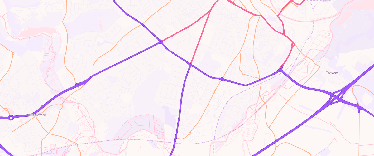 Map showing the location of Shell Ipswich Road