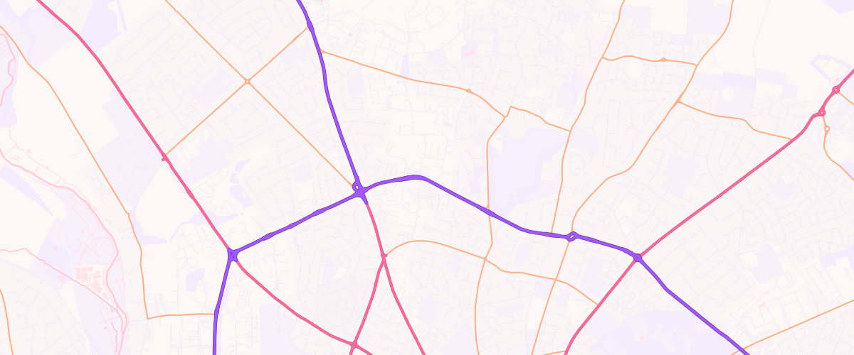 Map showing the location of Mfg Ring