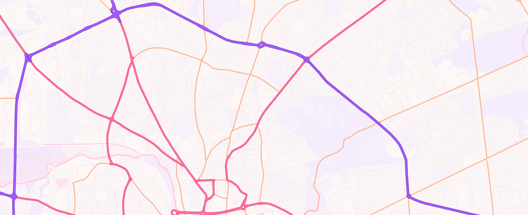 Map showing Roys Motor Company, Norwich
