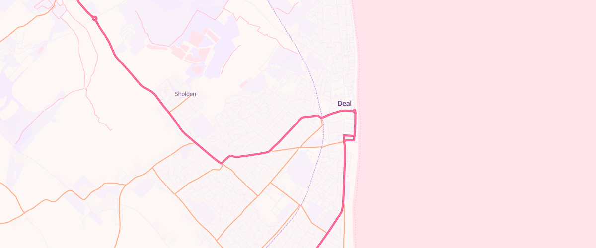 Map showing the location of Mfg Deal