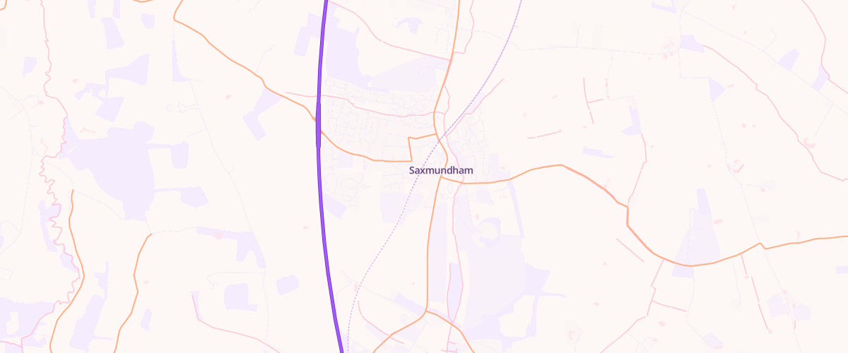 Map showing the location of Samkin Of Saxmundham Ltd